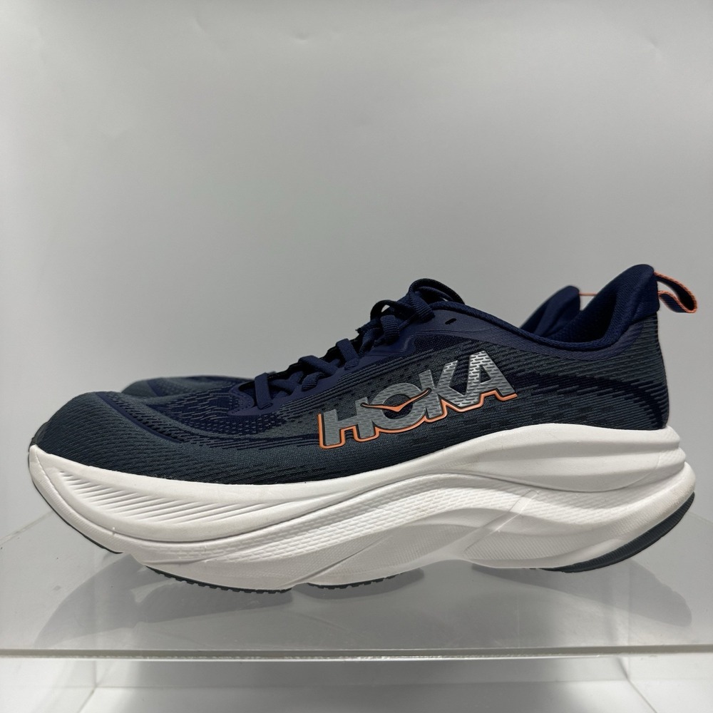 Hoka One One Skyflow Blue 1155117 MVR Running Shoes Men's Size 7.5 2E WIDE